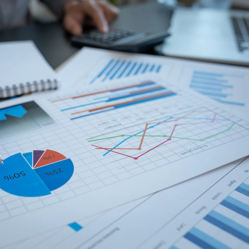 printed charts in color